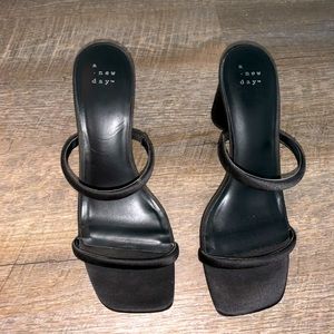 Black heels from target